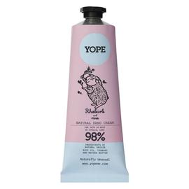 YOPE Botanical Hand Cream Rhubarb and Rose 50 ml