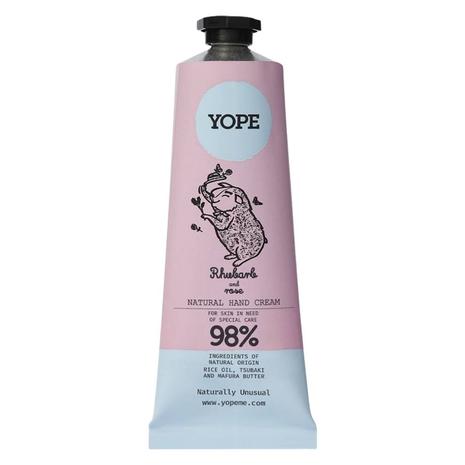 YOPE Botanical Hand Cream Rhubarb and Rose 50 ml