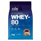 Star Nutrition Whey-80, heraproteiini 1 kg