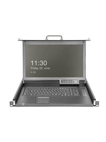 17" DIGITUS KVM console - Full HD (1080p) - 17"