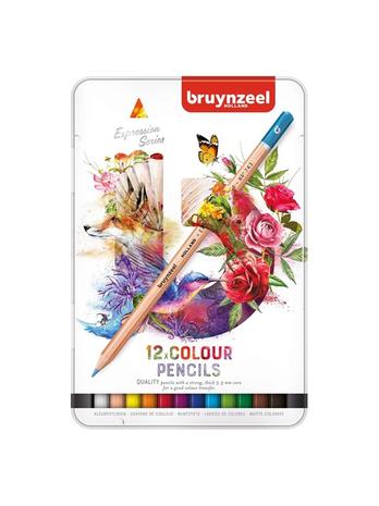 Bruynzeel Expression Väriliidut 12-setti – kuva 1/6