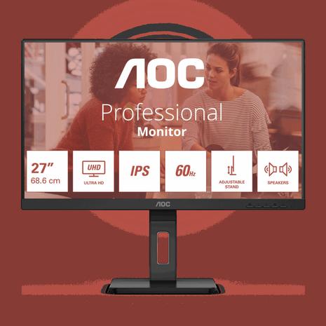 AOC U27E3UF (27"), näyttö