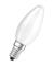 Osram E14 4W 827 LED-kynttilälamppu matta, 2 kpl:n setti – kuva 1