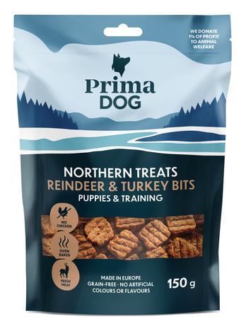 PRIMADOG BITS PORO-KALK 150G MAKUPALA