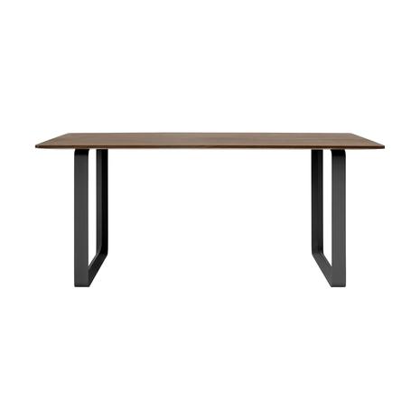 Muuto 70/70 ruokapöytä 170 x 85 cm Solid smoked oak-Black