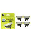 Philips OneBlade QP440, elektronisen partahöylän vaihtoterä 4 kpl