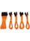 DUTZO Sleeved Power Extention Cable Kit (v2) - Oranssi – kuva 1