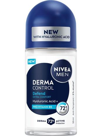 NIVEA Antiperspirant Deo Derma Control Defend Roll On 50 ml