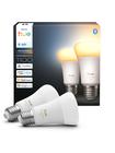 Philips Hue LED-älylamppu, White ambiance, E27, 1100 lm, 2-pack
