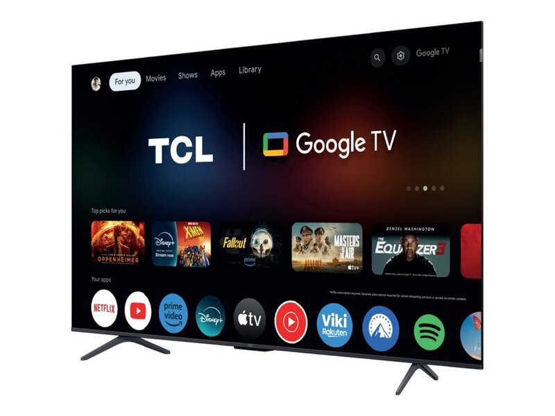 TCL 65T8C 65 4K QLED Google TV, 144 Hz, Dolby Vision, HDR10+