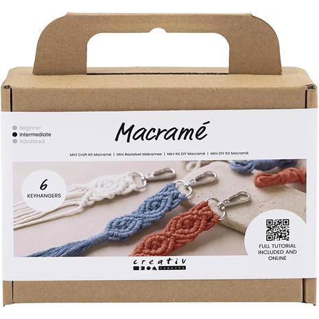 Creativ Company Makramee mini askartelusetti
