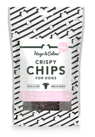 Hugo and Celine Crispy Chips 80 g