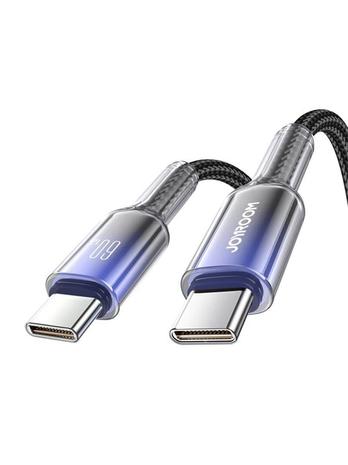 Joyroom S-A42 Crystal-Clear Series USB-C to USB-C 60W 1,2m