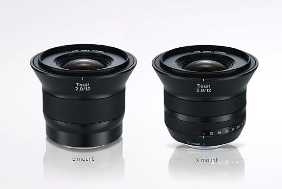 Zeiss Touit 2.8/12mm, objektiivi – kuva 2/8
