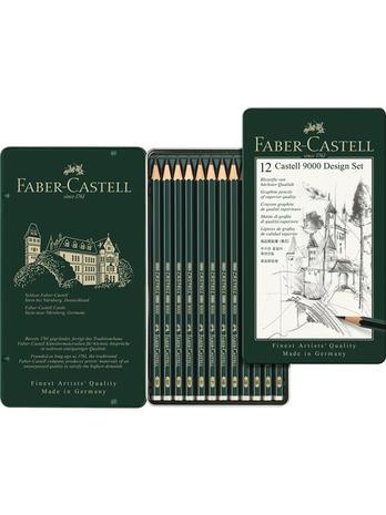 Faber-Castell - Graphite pencil Castell 9000 Design set (119064)