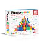 Picasso Magnetic Tiles 101-osainen magneettinen rakennussarja