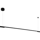 Kattovalaisin Maxlight Organic mallisto mustalla värillä 26W 3000K 150cm himmennettävä P0358D