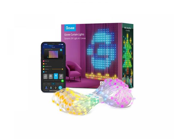 Govee - WiFi- ja Bluetooth-verhotulilla – kuva 1/8