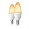 Philips Hue White Ambiance 6 W E14, bluetooth-kynttilälamput 2 kpl – kuva 7