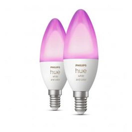 Philips Hue White Ambiance E14, bluetooth-lamppu 5,2 W
