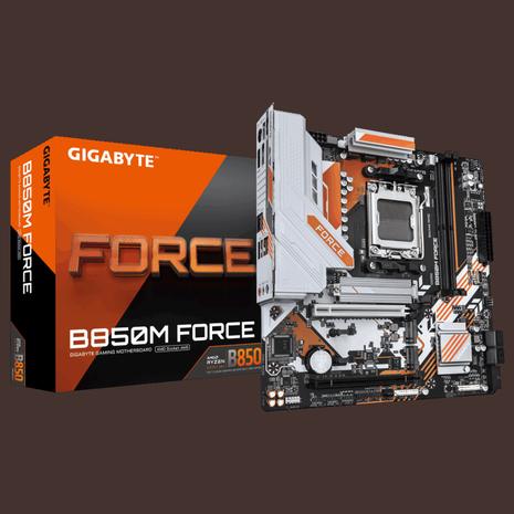GIGABYTE B850M FORCE - motherboard - micro ATX - Socket AM5 - AMD B850 Emolevy - AMD B850 - AMD AM5 socket - DDR5 RAM - Micro-ATX