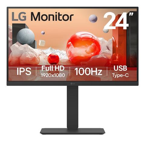 LG 24BA650-B (24"), näyttö