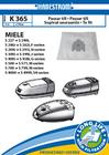 Hanestroem â€“ Vacuum cleaner bags K365 fits: MIELE S300->S399