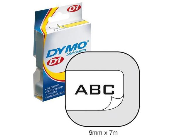 Merkkausteippi Irwin Dymo D1; 12 mm