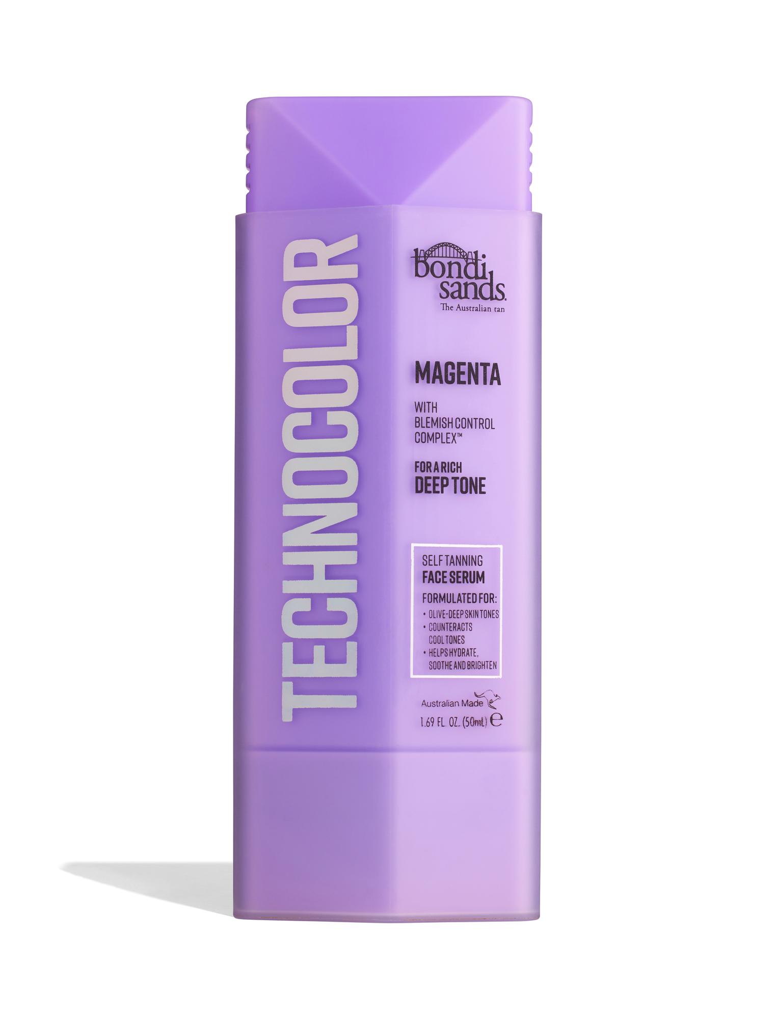 Bondi Sands - Technocolor Magenta Face Self Tan Serum - Magenta 30 ml
