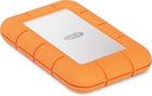 LaCie Rugged Mini - hard drive - 2 TB - USB 3.2 Gen 2x2 - Ulkoiset kovalevyt - 2TB - oranssi