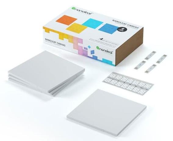 Nanoleaf Canvas Expansion Pack, laajennuspakkaus, 4 lisäpaneelia