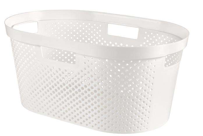 Curver infinity Dots, pyykkikori 40 L