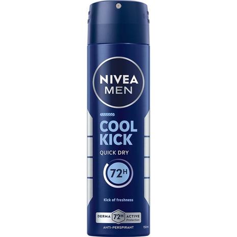 Nivea Men Cool Kick Spray 150 ml suihkeantiperspirantti