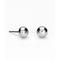 Blomdahl Silver Titanium Half ball 6 mm – kuva 1