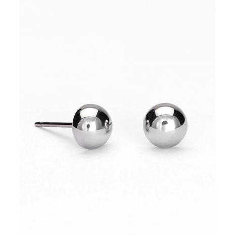 Blomdahl Silver Titanium Half ball 6 mm – kuva 1/3