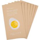 TONYMOLY Egg Pore Nose Pack Package -ihohuokosten puhdistuslaput 7 kpl