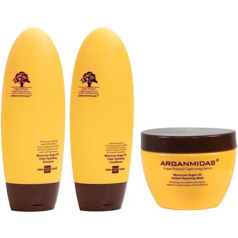 Arganmidas Clear Hydrating Bundle Shampoo 450 ml & Conditioner 45