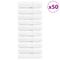 vidaXL Saippuapyyhkeet SOLUND 50 kpl valkoinen 30x30 cm 600 gsm – kuva 1