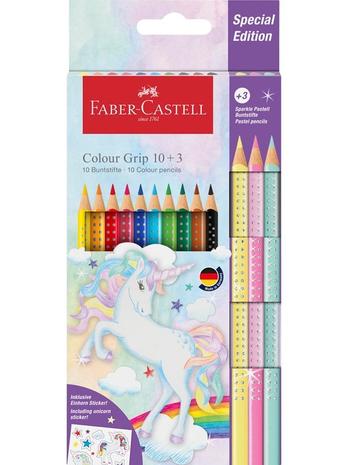 Faber-Castell - CP Colour Grip unicorn 10+3 (201542)