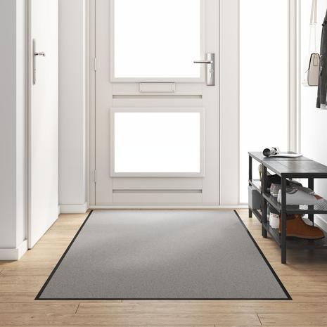 vidaXL Ovimatto Harmaa 120x250 cm