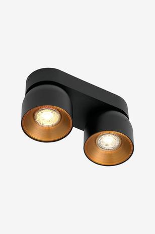 Nordlux - Pitcher 2 Kattovalaisin Black – kuva 2/5