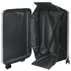 vidaXL Käännettävä matkalaukku Kovakuori 28'' Hopea 50x30x76 cm ABS
