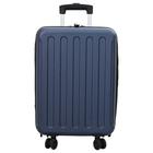 vidaXL Kokoontaitettava matkalaukku kovamuovilla 20'' Tummansininen 34x23x55.5 cm ABS