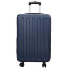 vidaXL Käännettävä matkalaukku Kovakuori 24'' Tummansininen 43x27x66 cm ABS