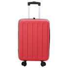 vidaXL taitettava matkalaukku kova kuori 20 Punainen 34x23x55,5 cm ABS