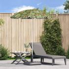 vidaXL Rantavarjo Alumiiniputkella Maastokuvio 240 cm