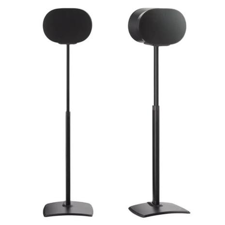 Sanus WSSE3A2 stand - for speaker(s) - height-adjustable - black – kuva 1/5