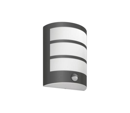 Philips-LED-ulkoseinävalo anturilla PYTHON LED/6W/230V 2700K IP44