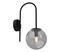 Seinävalaisin CAMBRIDGE 1xE14/60W/230V musta – kuva 2