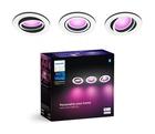 Philips Hue Centura Recessed Kohdevalaisin Pyöreä - Valkoinen - 3-Pack